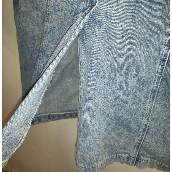 Vintage 80s Denim Jean Jacket Coat Women's S Western Yoke Stonewashed Snaps - Picture 11 of 16